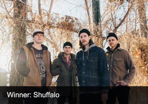2020 Winner - Zakariah and hte Prophets Emerging Artist Award - Shuffalo