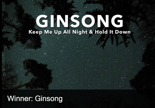 2021 EDM Recording Winner - Ginsong